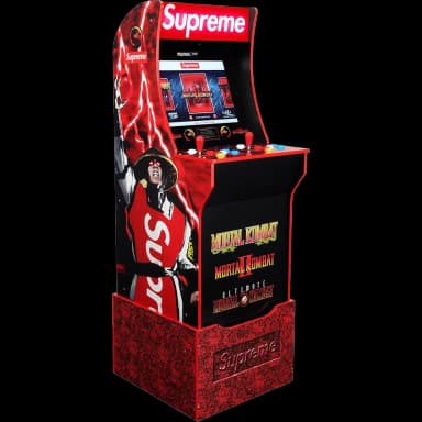 Arcade1UP x Supreme Mortal Kombat Arcade Machine