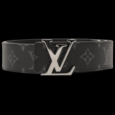 Louis Vuitton Initiales Belt Monogram Eclipse Black/Gray