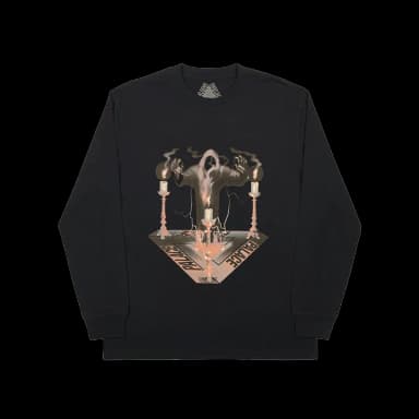 Palace Spooked Longsleeve Black