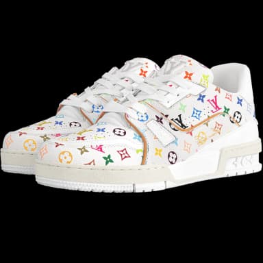 Louis Vuitton LV Trainer Takashi Murakami White (Women's)