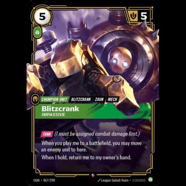 Blitzcrank - Impassive
