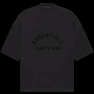 Fear of God Essentials Arch Logo Tee Jet Black
