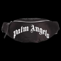 Palm Angels Curved Logo Belt Bag Black