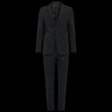 Prada Technical fabric single-breasted suit