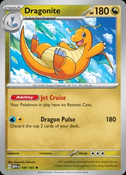 Dragonite - 149/165 NM (English)