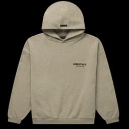 Fear of God Essentials Fleece Hoodie (FW24) Heather Gray