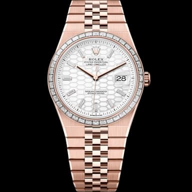 Rolex Land-Dweller Oyster Everose Gold and Diamonds 40mm