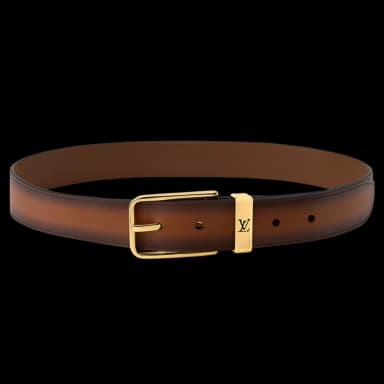 Louis Vuitton Pont Neuf Patinated 35mm Belt