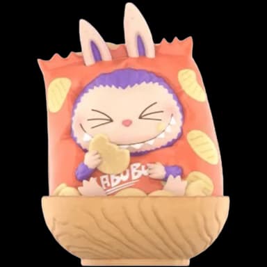 Pop Mart Labubu The Monsters Wacky Mart Series Chips Figure