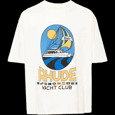 RHUDE Yacht Club cotton T-shirt