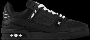 Louis Vuitton Trainer Black Embossed Monogram