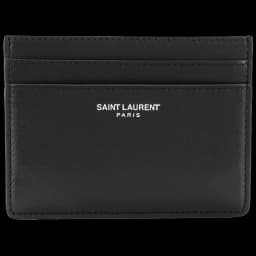 Saint Laurent square logo print cardholder