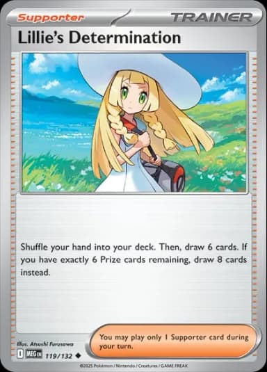 Lillie’s Determination - 119/132 NM (English)