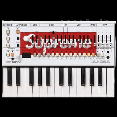 Supreme x Roland JU-06A Synthesizer White