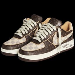 Louis Vuitton Nike Air Force 1 Low Monogram Brown Damier Azur