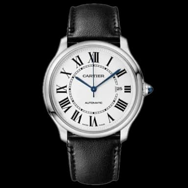 Cartier Ronde Must De Stainless Steel & Leather 40mm
