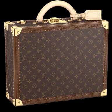 Louis Vuitton Suitcase Cotteville 40 Monogram Canvas Brown