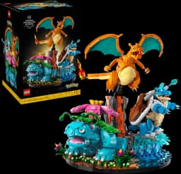 LEGO x Pokemon Venusaur, Charizard and Blastoise Set #72153