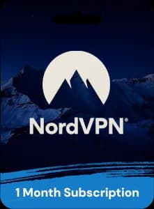 NordSec B.V. NordVPN Subscription (1 month) Digital Code