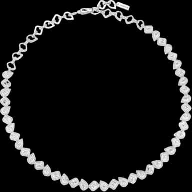 Messika My Twin Diamond Rivière Necklace White Gold