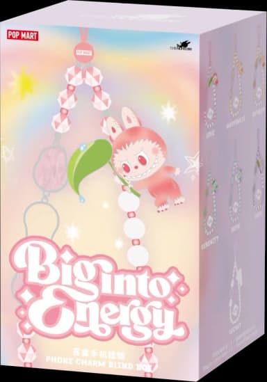 Pop Mart Labubu The Monsters Big into Energy Phone Charm Blind Box