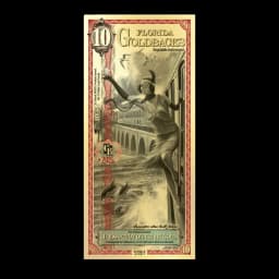10 Florida Goldback Gold Note (New)