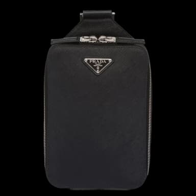 Prada Brique Saffiano Leather Bag