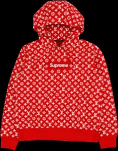 Supreme x Louis Vuitton Box Logo Hooded Sweatshirt