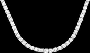 Icebox 40pt Tennis Necklace 45.00ctw