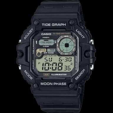 Casio Digital Quartz Black