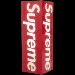 Supreme Box Logo Lamp Red