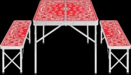 Supreme Coleman Folding Table Set