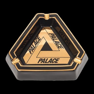 Palace Tri-Ferg Ashtray Black/Gold