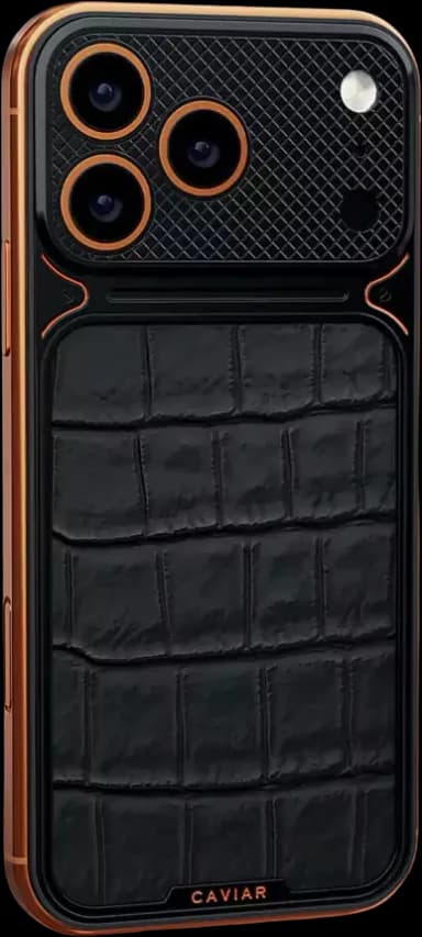 Caviar x Apple iPhone 17 Pro Max Black Orange 256gb