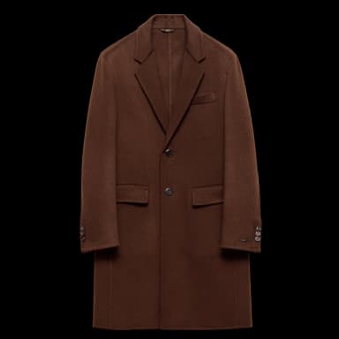 Prada Single-breasted cashmere coat